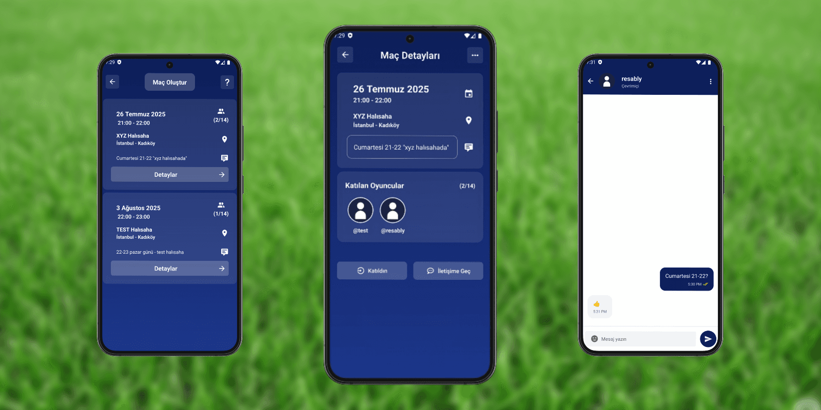 App Screens